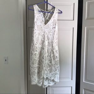 Never-Worn High-Low Lace Dress